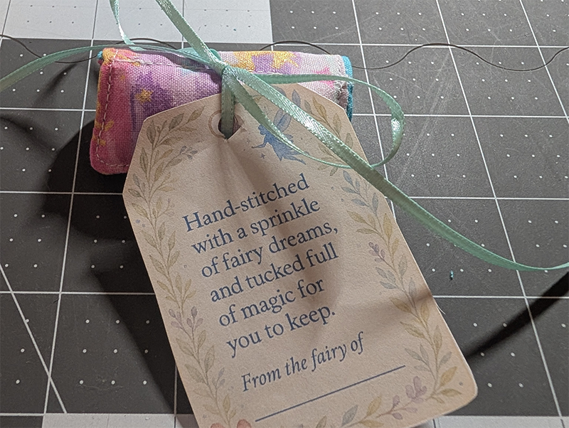 How to Sew a Fairy Sleeping Bag (Free Printable Tags + Video!)