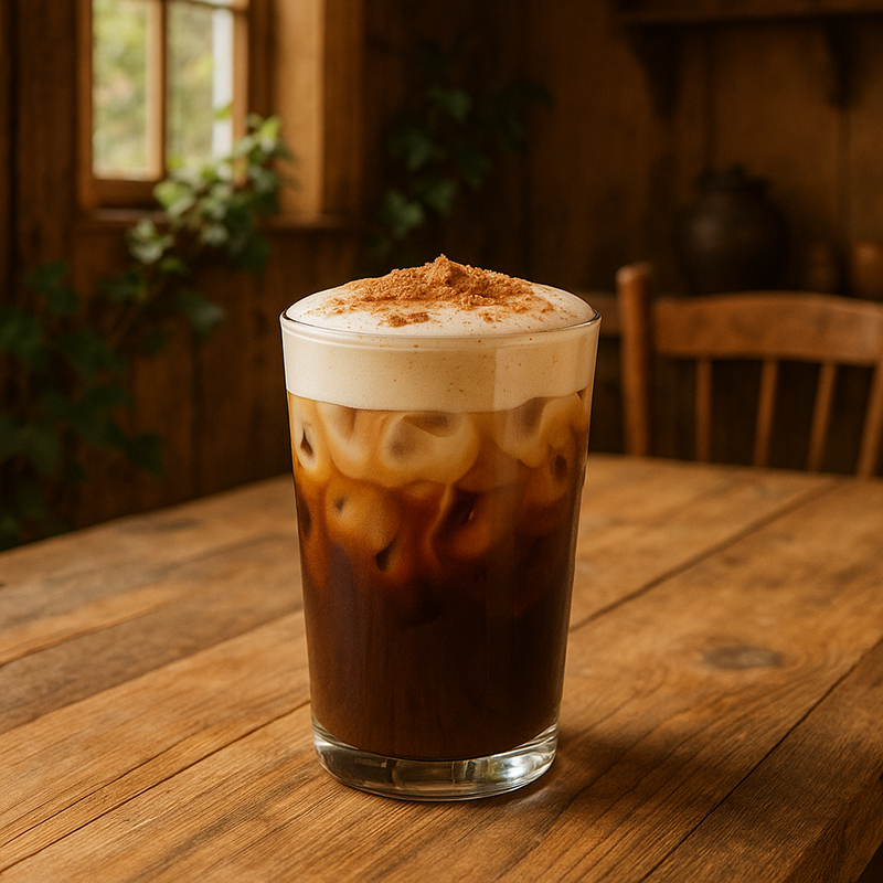 How to Make Creamy Maple Brown Sugar Cold Foam (Cozy Cottage Style)